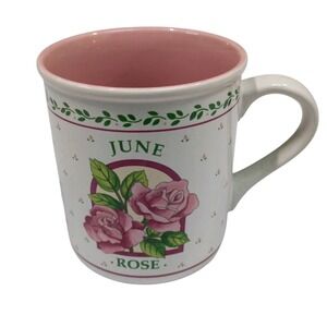 Papel Freelance Flower of the Month‎ Coffee Tea Mug Cup June Rose